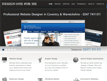 Tablet Screenshot of designoneforme.com